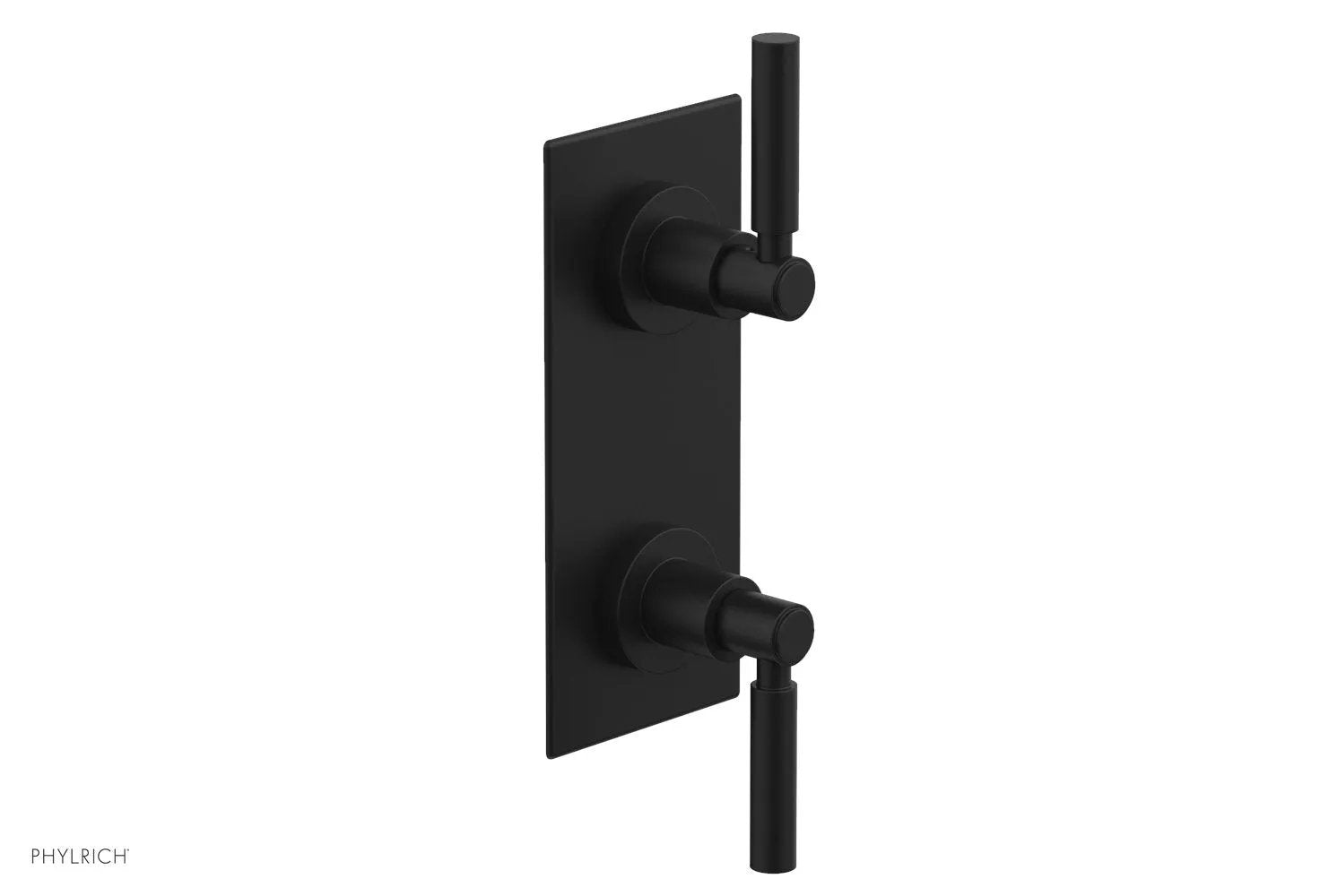 Phylrich BASIC 1/2" Thermostatic Valve with Volume Control or Diverter Lever Handles by Phylrich