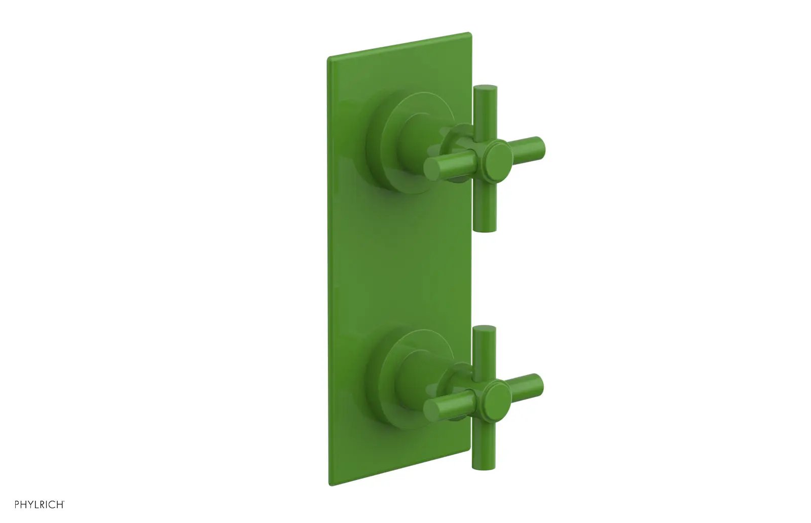 Phylrich BASIC 1/2" Thermostatic Valve with Volume Control or Diverter Cross Handles by Phylrich