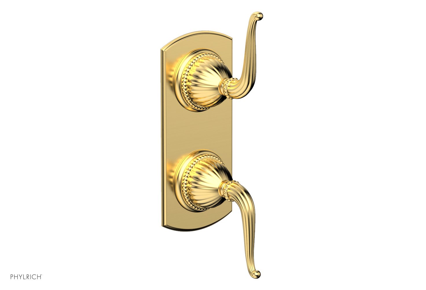 Phylrich GEORGIAN & BARCELONA Volume Control/Diverter Trim - Lever Handle