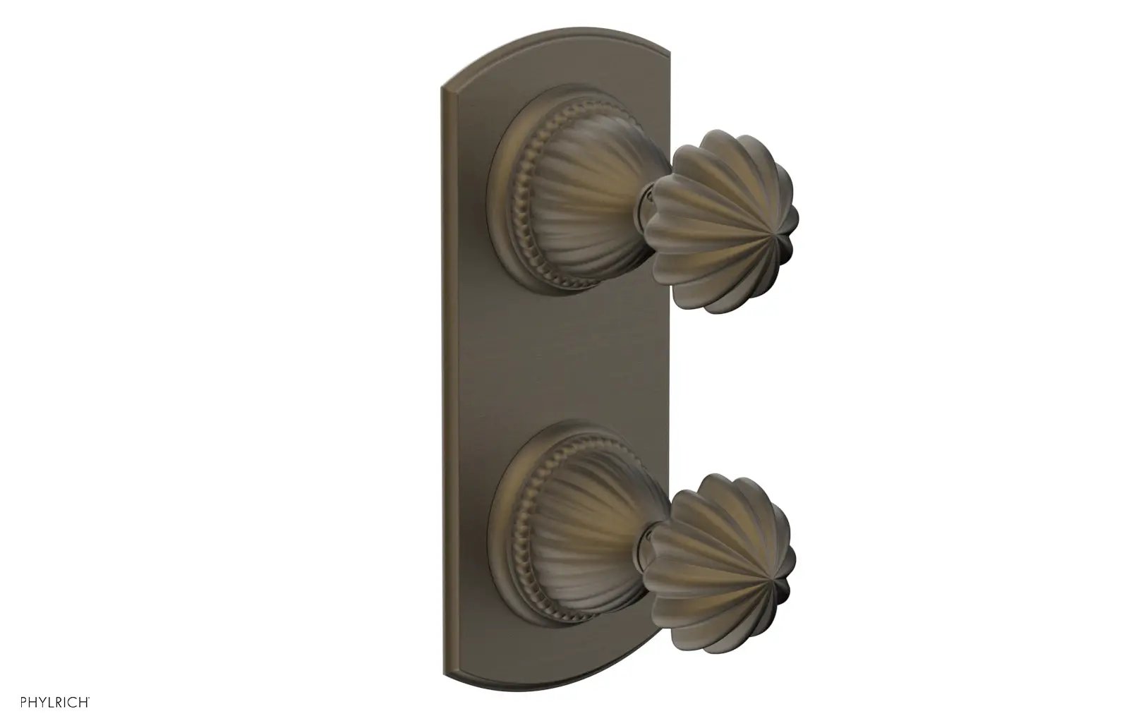 Phylrich GEORGIAN & BARCELONA Volume Control/Diverter Trim - Round Handle by Phylrich