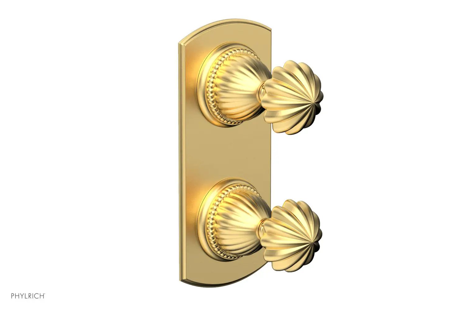 Phylrich GEORGIAN & BARCELONA Volume Control/Diverter Trim - Round Handle by Phylrich
