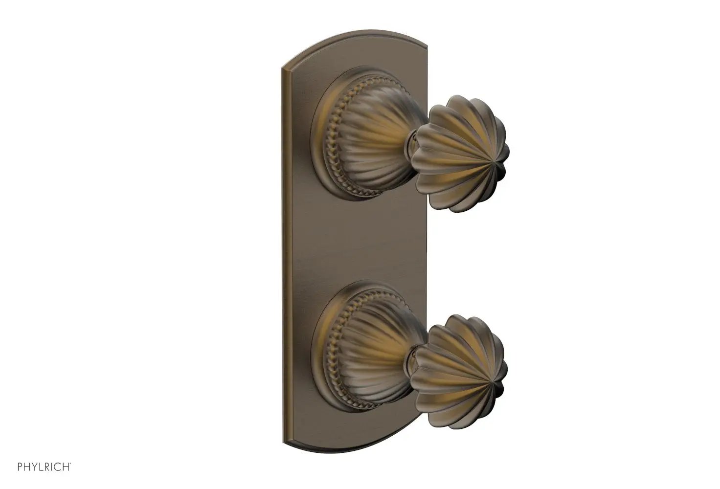 Phylrich GEORGIAN & BARCELONA Volume Control/Diverter Trim - Round Handle by Phylrich