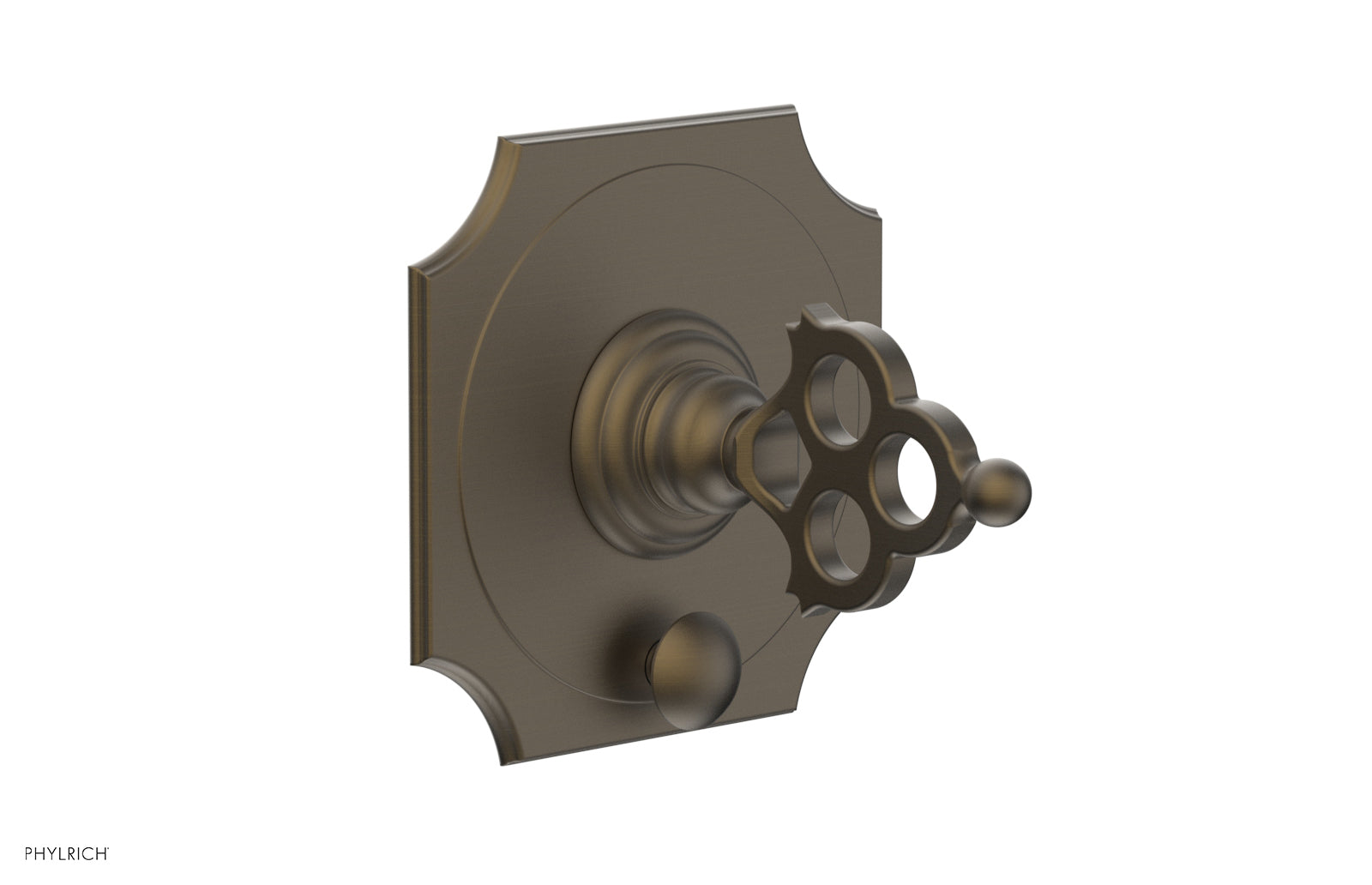 Phylrich MAISON Pressure Balance Shower Plate with Diverter and Handle Trim Set