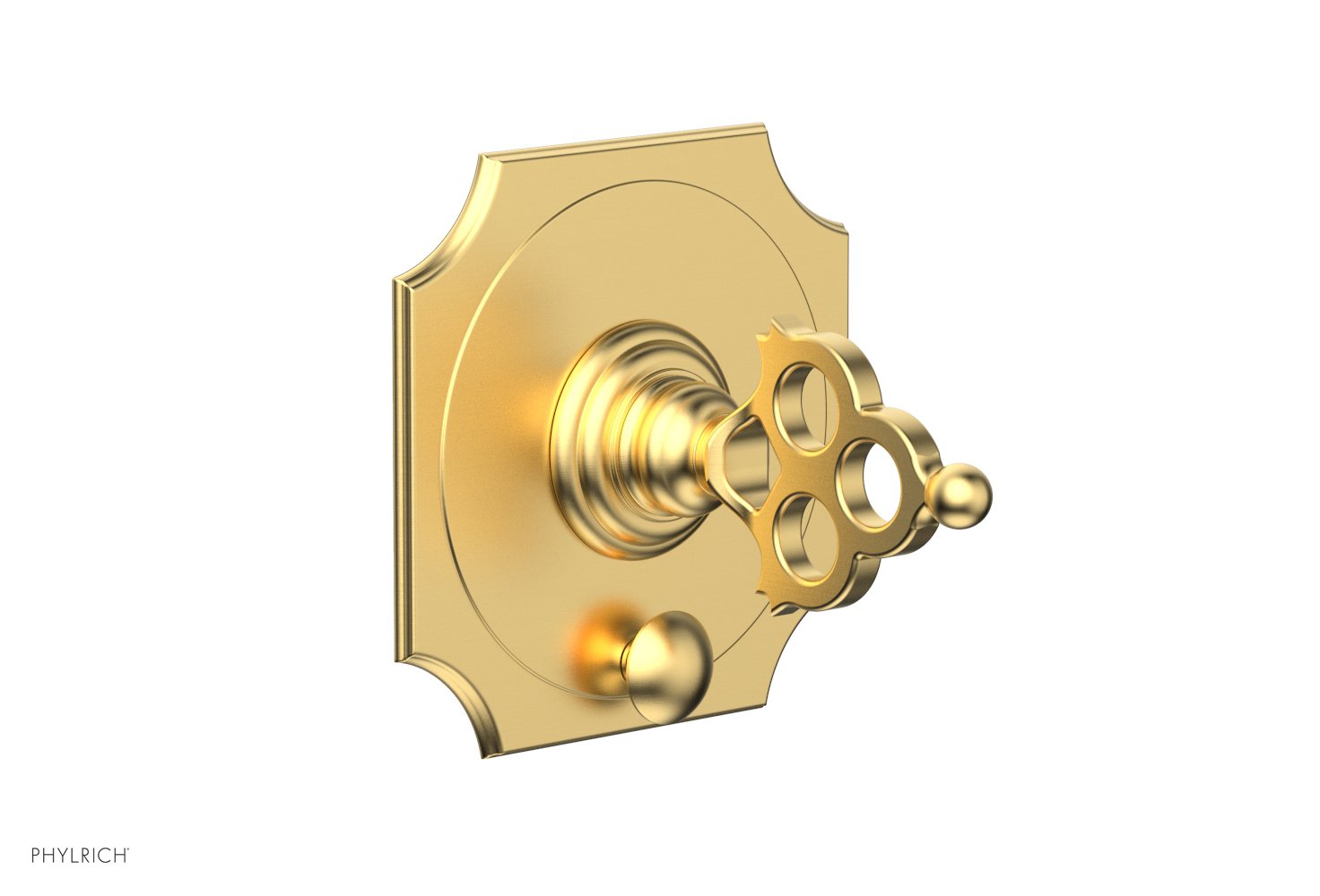 Phylrich MAISON Pressure Balance Shower Plate with Diverter and Handle Trim Set