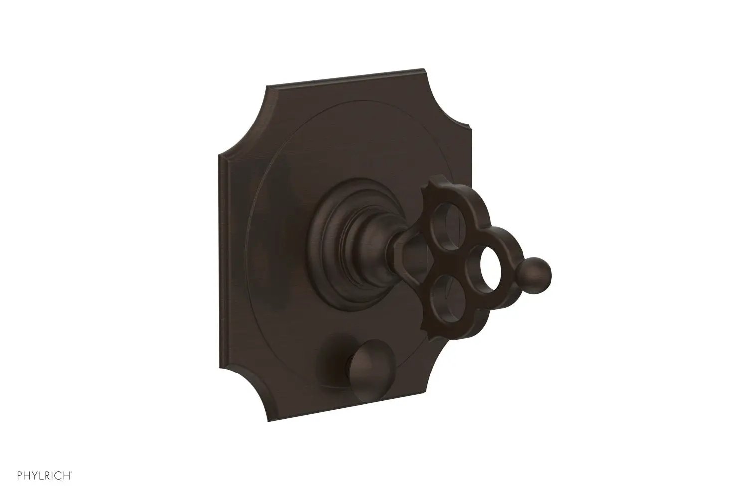 Phylrich MAISON Pressure Balance Shower Plate with Diverter and Handle Trim Set by Phylrich