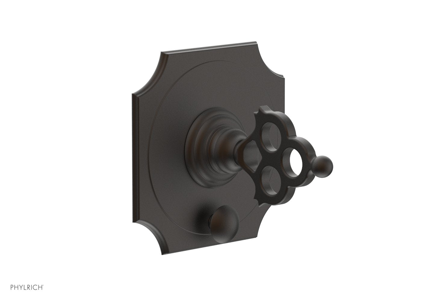 Phylrich MAISON Pressure Balance Shower Plate with Diverter and Handle Trim Set