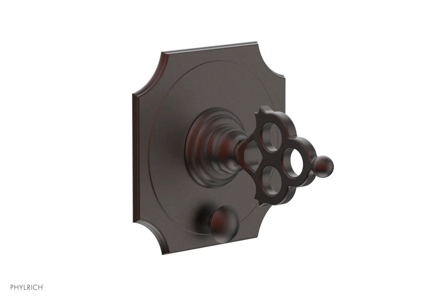 Phylrich MAISON Pressure Balance Shower Plate with Diverter and Handle Trim Set by Phylrich