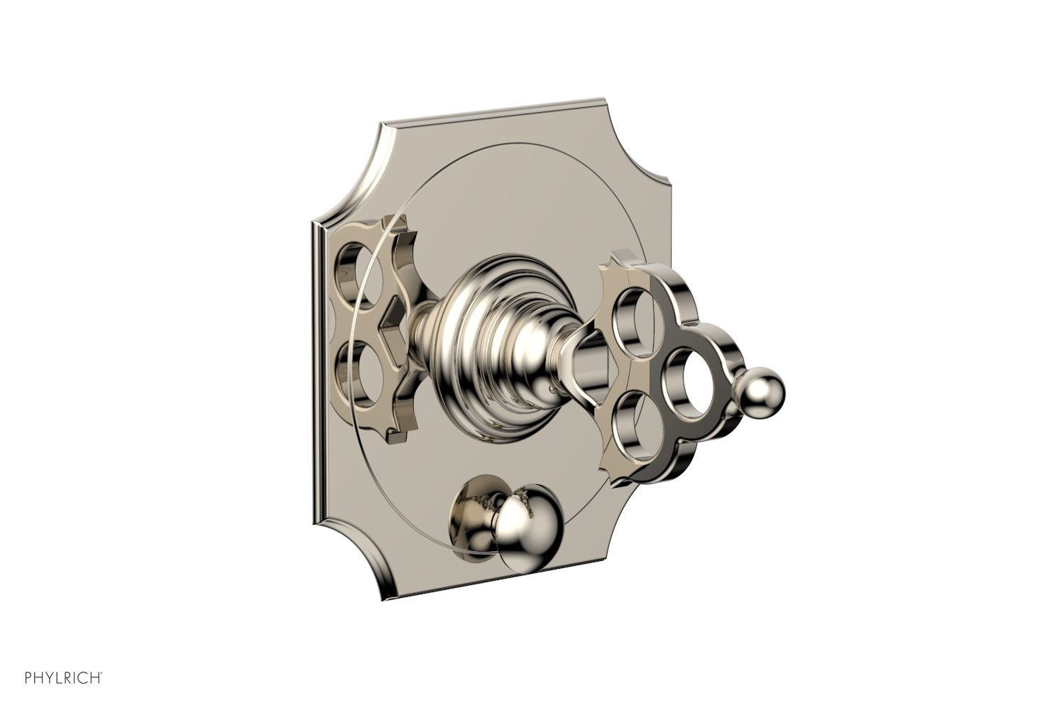 Phylrich MAISON Pressure Balance Shower Plate with Diverter and Handle Trim Set