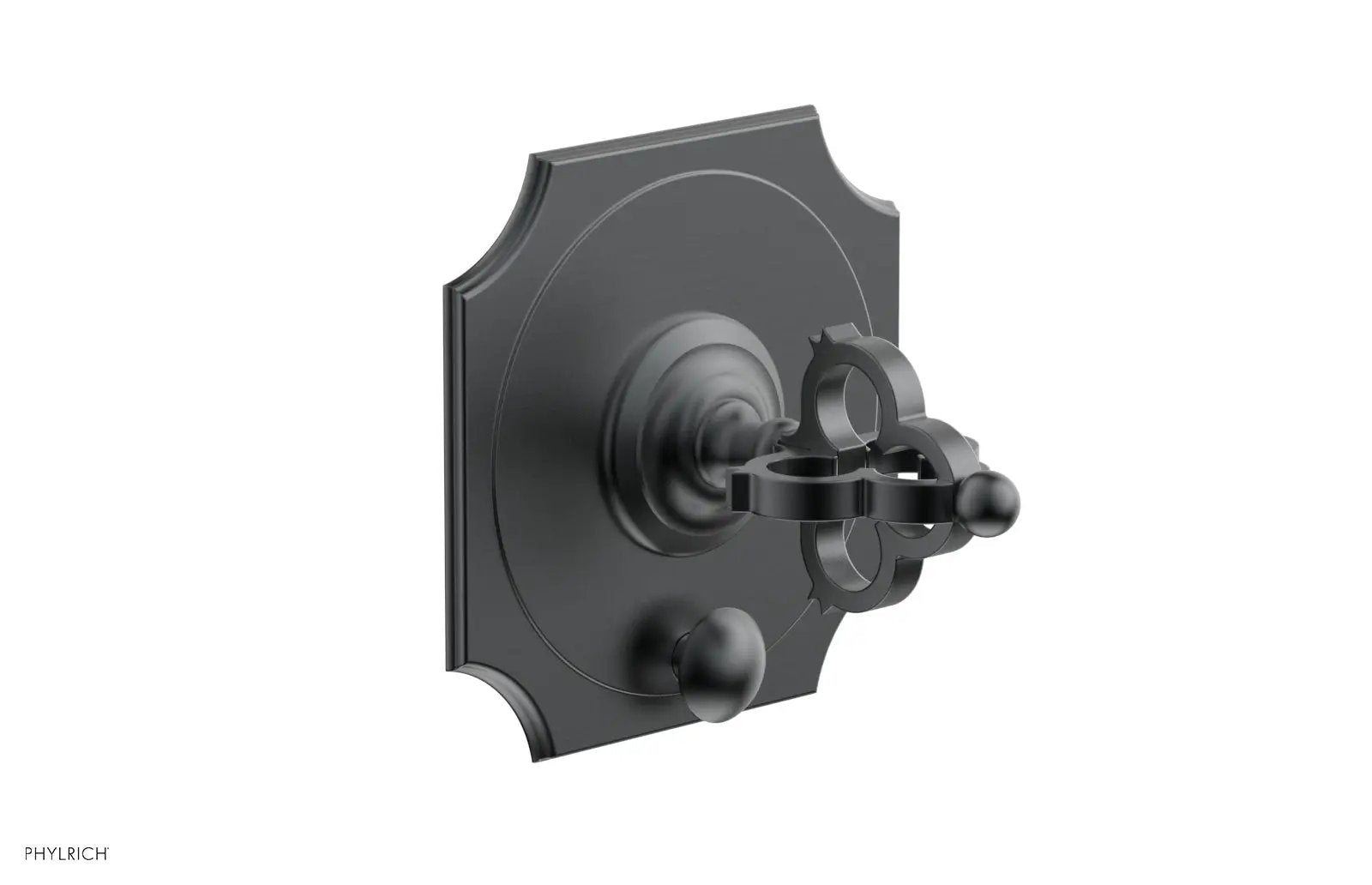 Phylrich COURONNE Pressure Balance Shower Plate with Diverter and Handle Trim Set by Phylrich