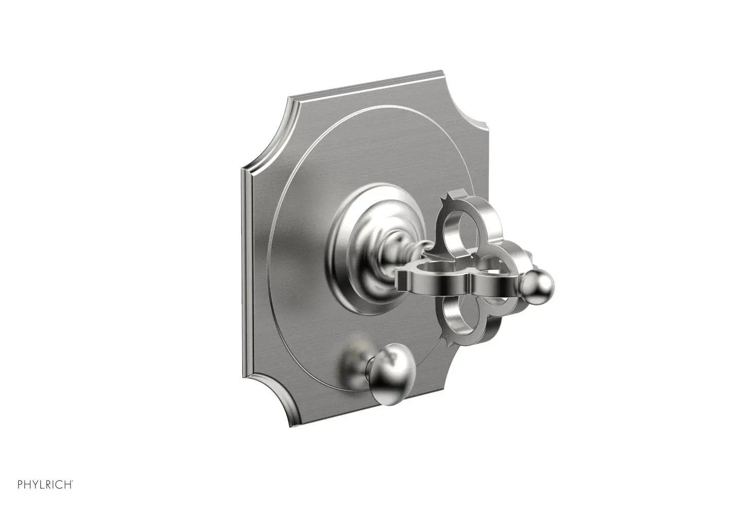 Phylrich COURONNE Pressure Balance Shower Plate with Diverter and Handle Trim Set by Phylrich