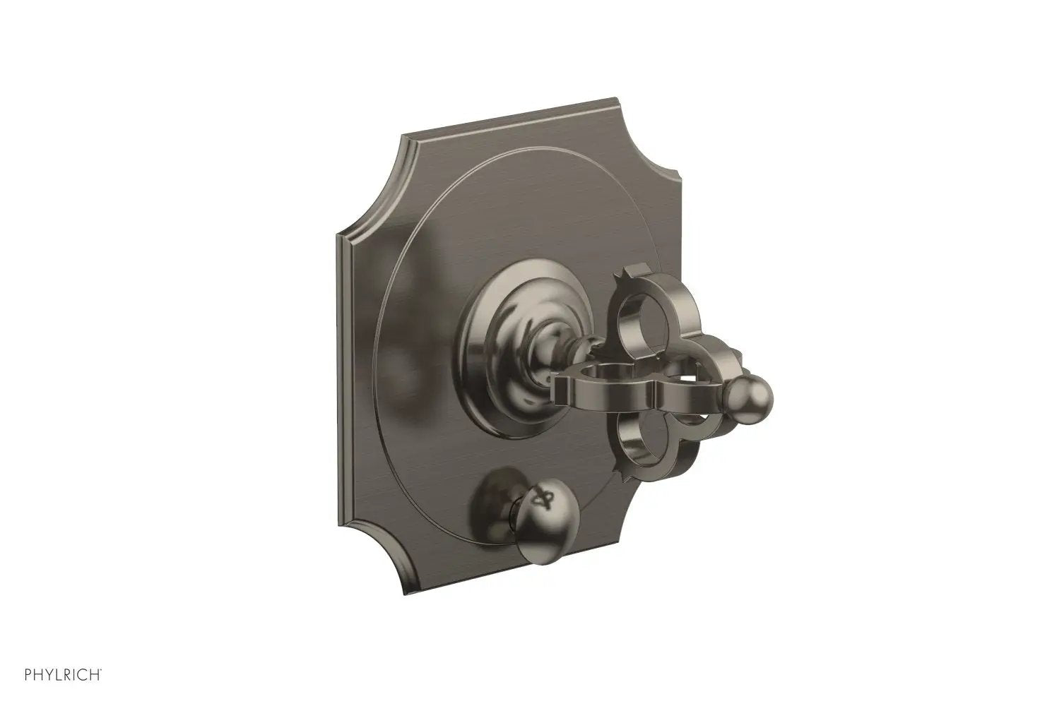 Phylrich COURONNE Pressure Balance Shower Plate with Diverter and Handle Trim Set by Phylrich