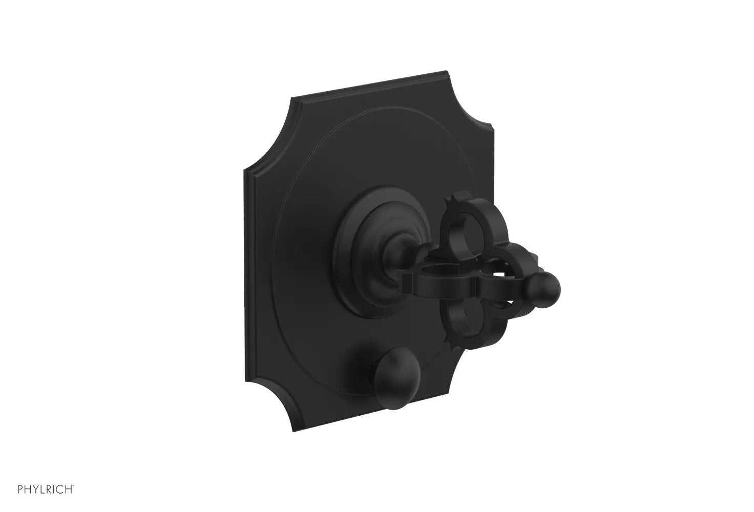 Phylrich COURONNE Pressure Balance Shower Plate with Diverter and Handle Trim Set by Phylrich