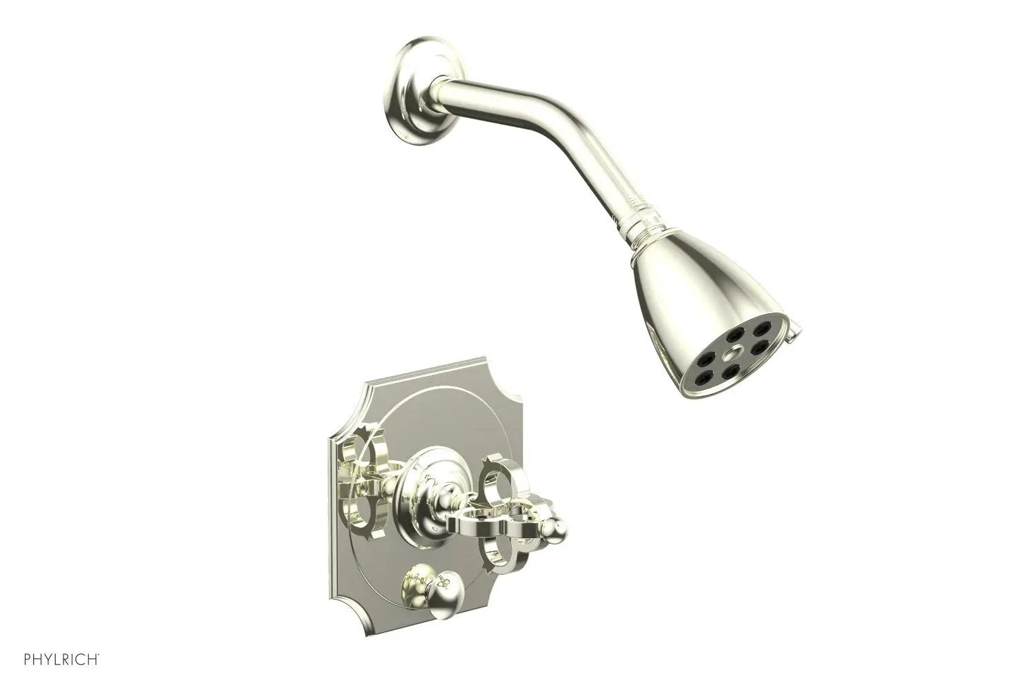 Phylrich COURONNE Pressure Balance Shower and Diverter Set (Less Spout) by Phylrich