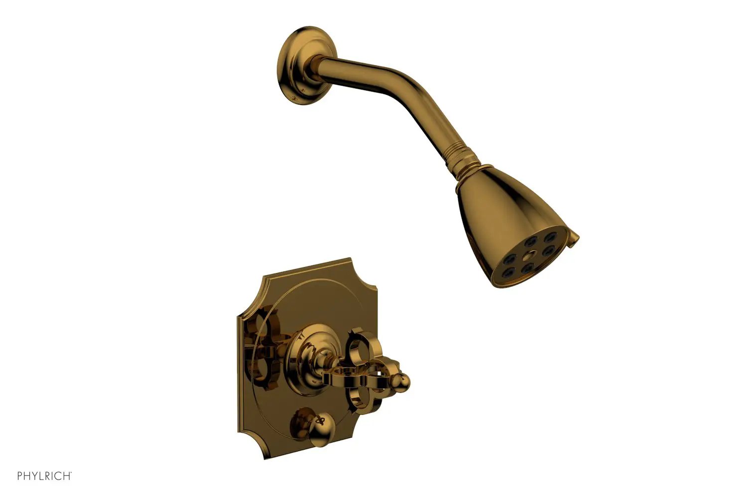 Phylrich COURONNE Pressure Balance Shower and Diverter Set (Less Spout) by Phylrich
