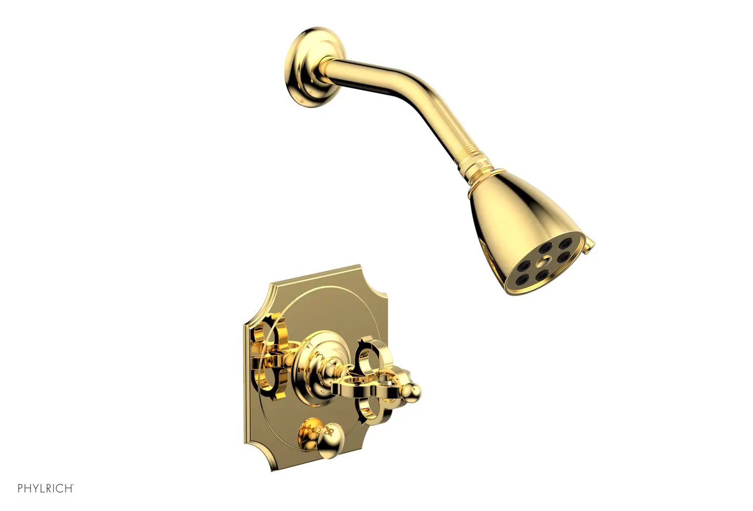 Phylrich COURONNE Pressure Balance Shower and Diverter Set (Less Spout) by Phylrich