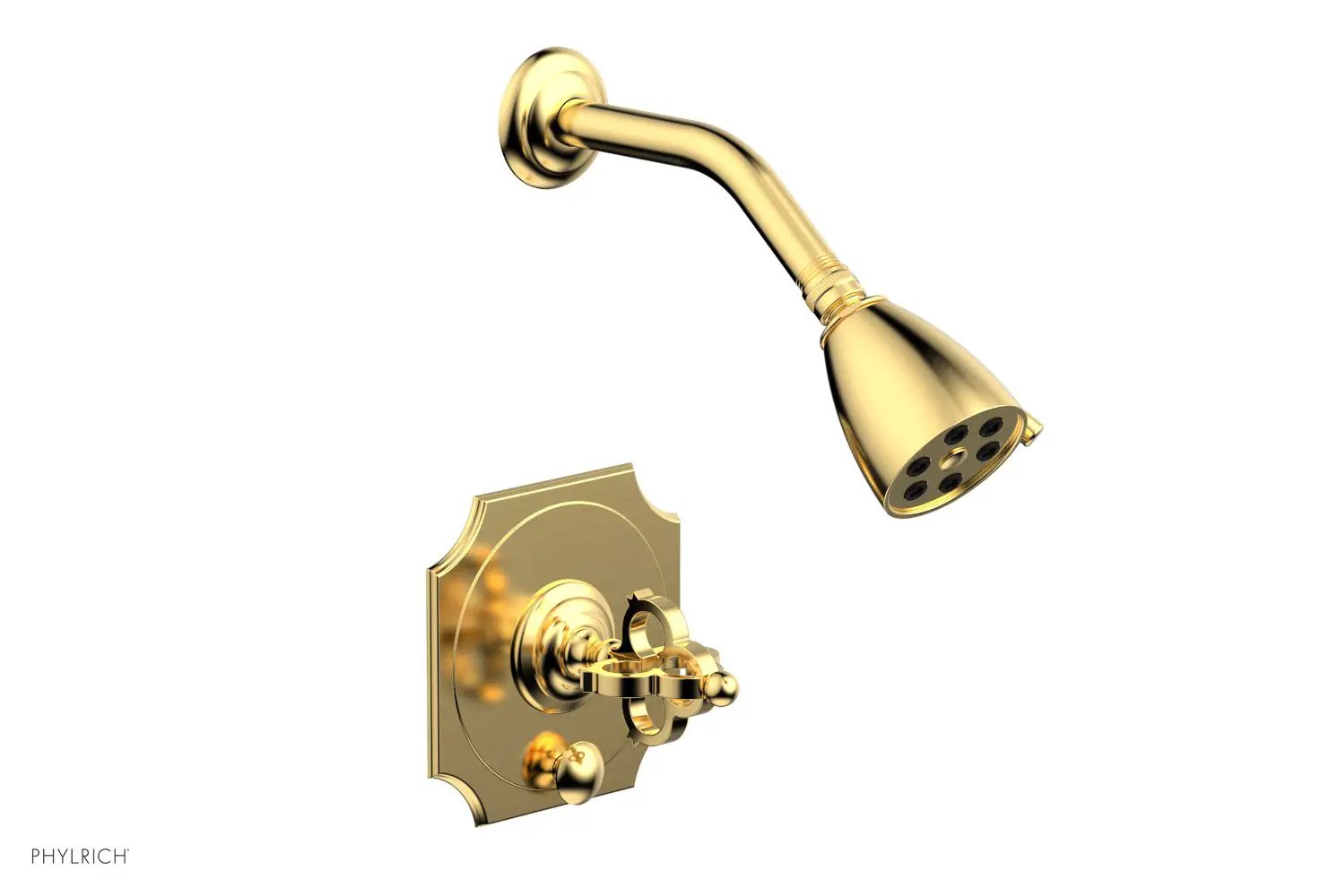 Phylrich COURONNE Pressure Balance Shower and Diverter Set (Less Spout) by Phylrich