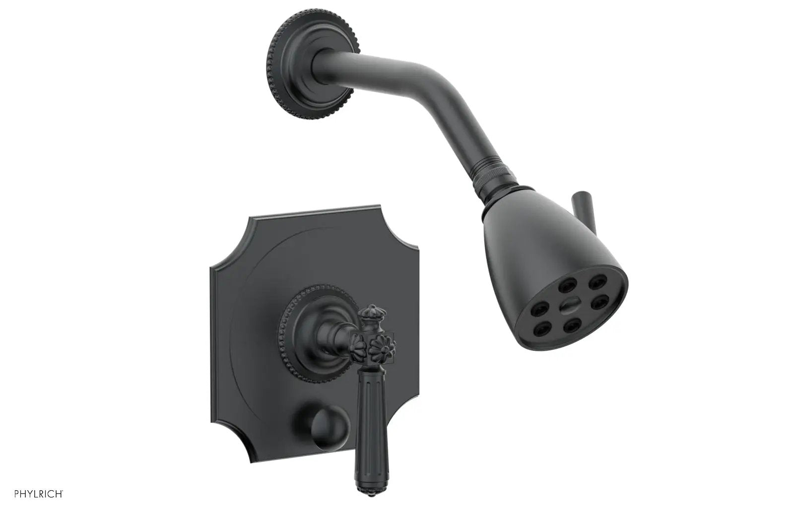 Phylrich MARVELLE Pressure Balance Shower and Diverter Set (Less Spout), Lever Handle by Phylrich