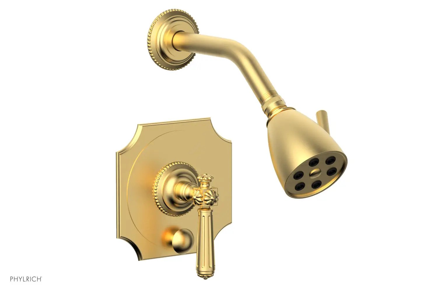 Phylrich MARVELLE Pressure Balance Shower and Diverter Set (Less Spout), Lever Handle by Phylrich