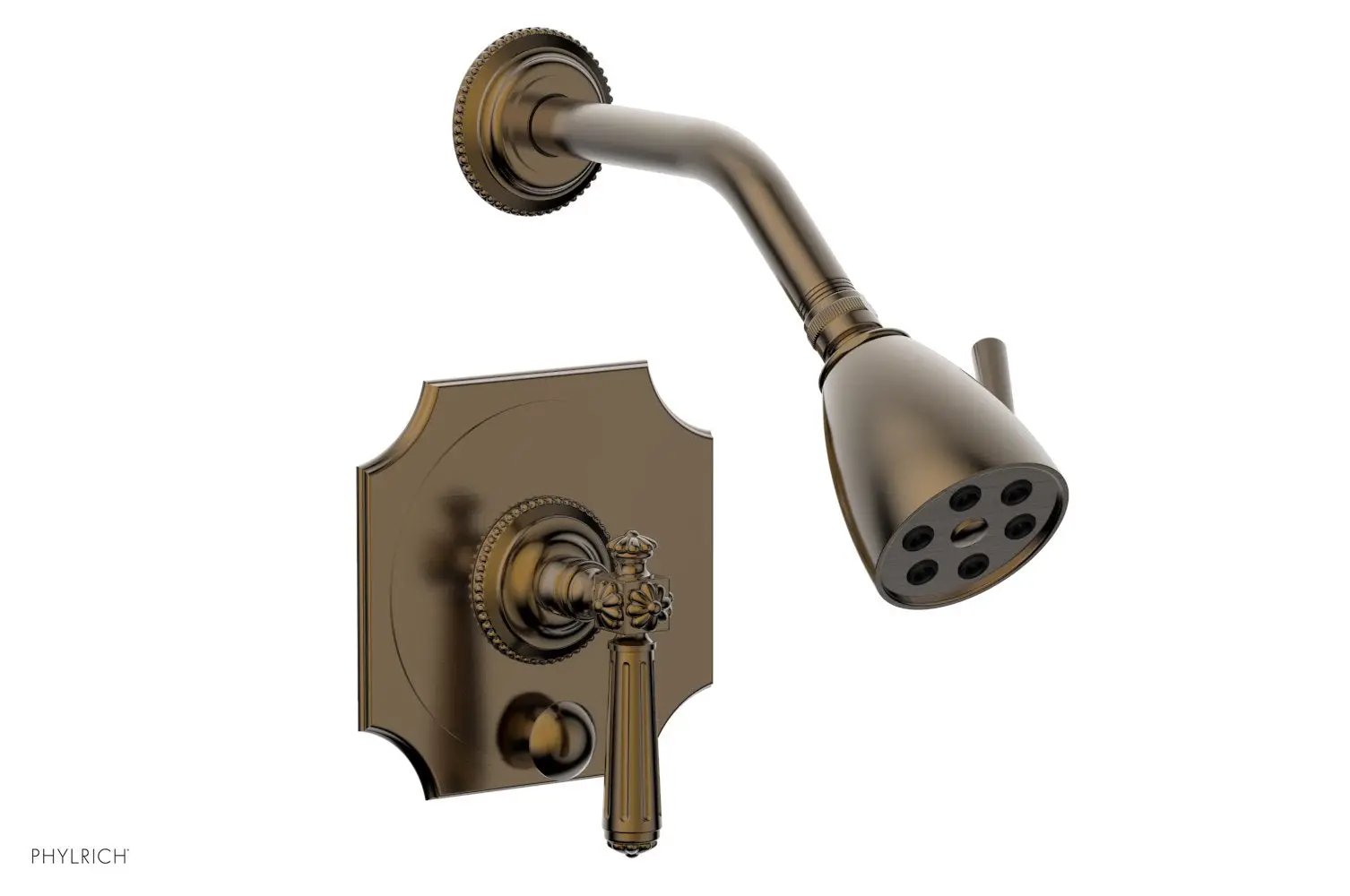 Phylrich MARVELLE Pressure Balance Shower and Diverter Set (Less Spout), Lever Handle by Phylrich