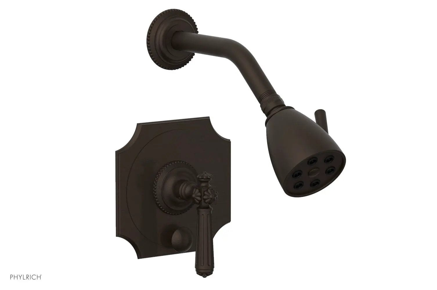 Phylrich MARVELLE Pressure Balance Shower and Diverter Set (Less Spout), Lever Handle by Phylrich