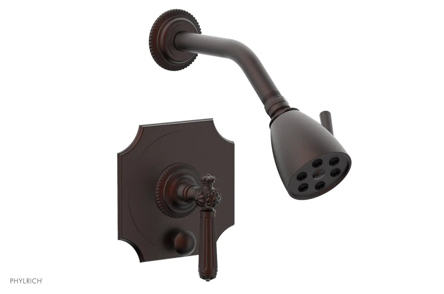 Phylrich MARVELLE Pressure Balance Shower and Diverter Set (Less Spout), Lever Handle by Phylrich
