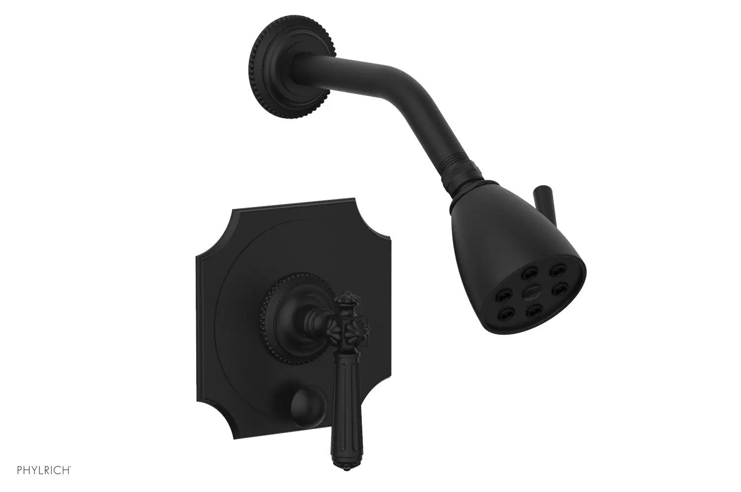 Phylrich MARVELLE Pressure Balance Shower and Diverter Set (Less Spout), Lever Handle by Phylrich
