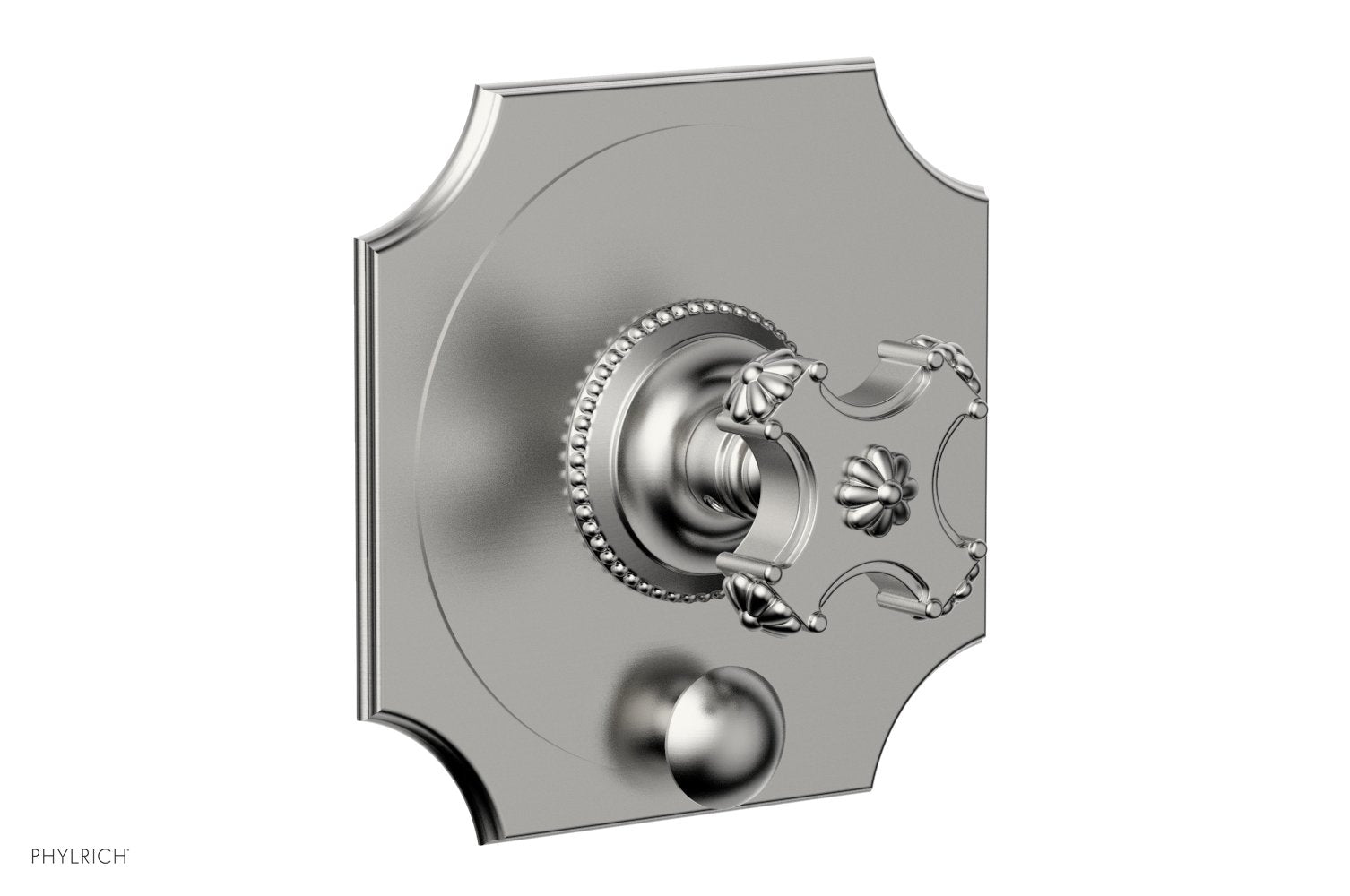 Phylrich MARVELLE Pressure Balance Shower Plate with Diverter and Handle Trim Set