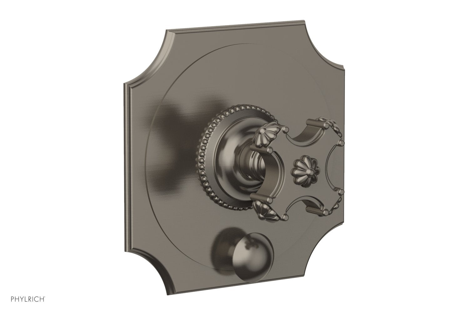 Phylrich MARVELLE Pressure Balance Shower Plate with Diverter and Handle Trim Set