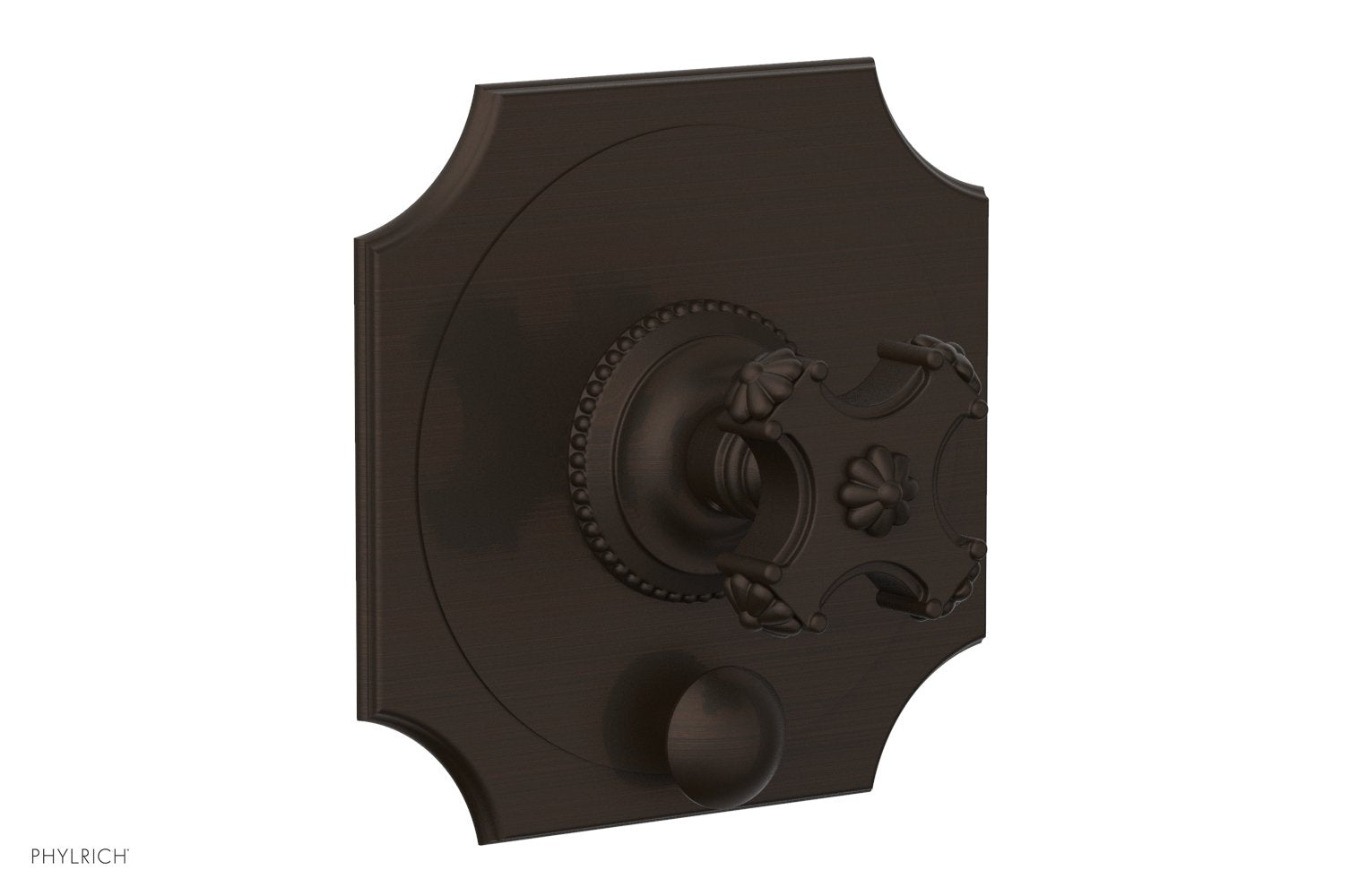 Phylrich MARVELLE Pressure Balance Shower Plate with Diverter and Handle Trim Set