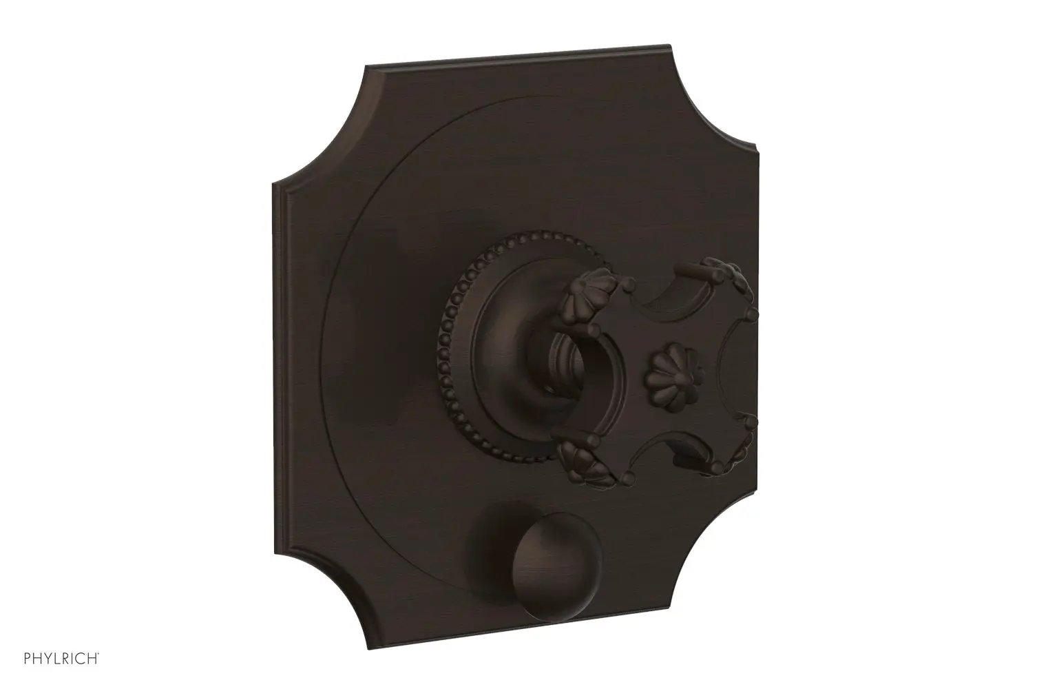 Phylrich MARVELLE Pressure Balance Shower Plate with Diverter and Handle Trim Set by Phylrich