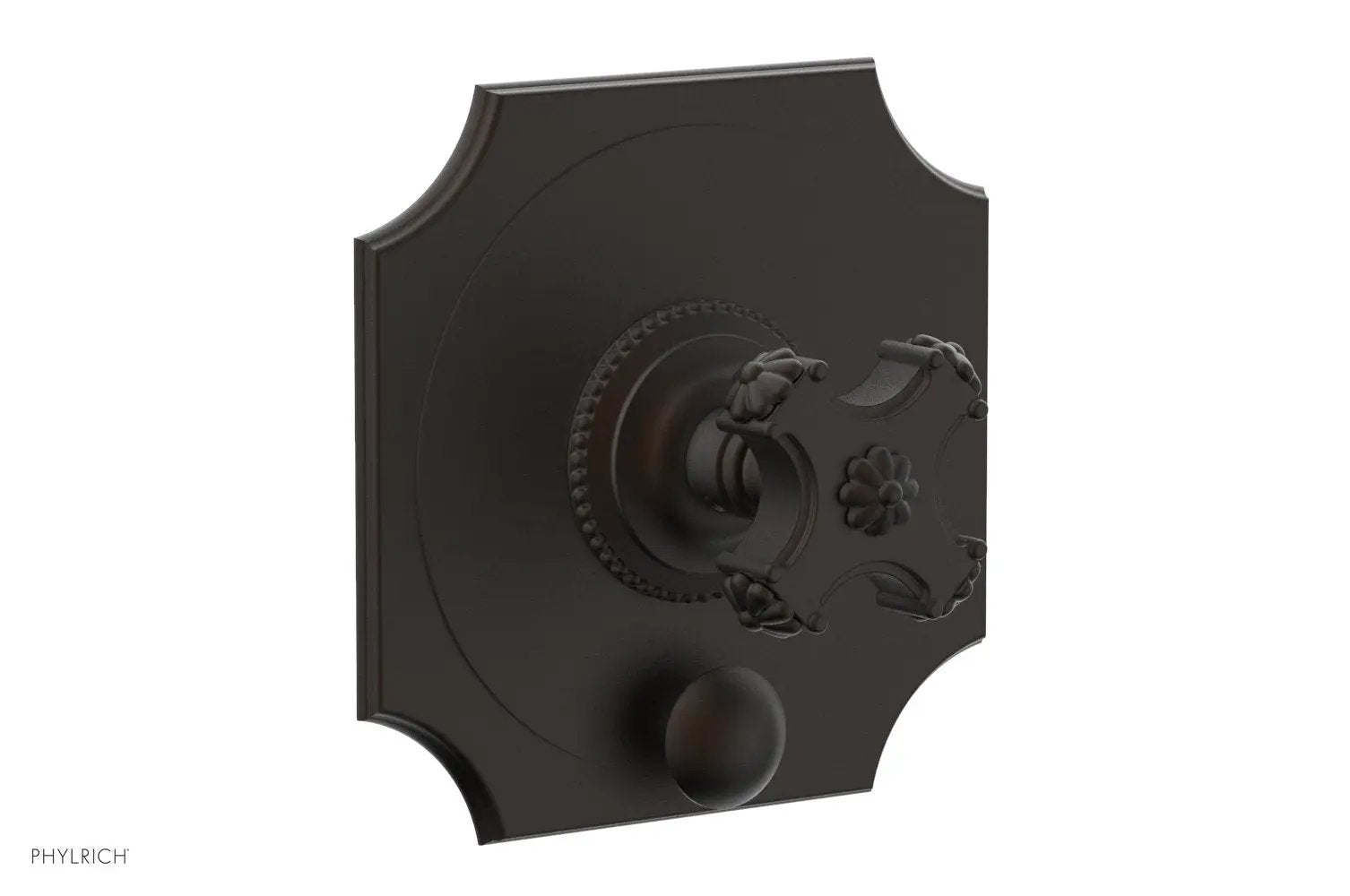 Phylrich MARVELLE Pressure Balance Shower Plate with Diverter and Handle Trim Set by Phylrich
