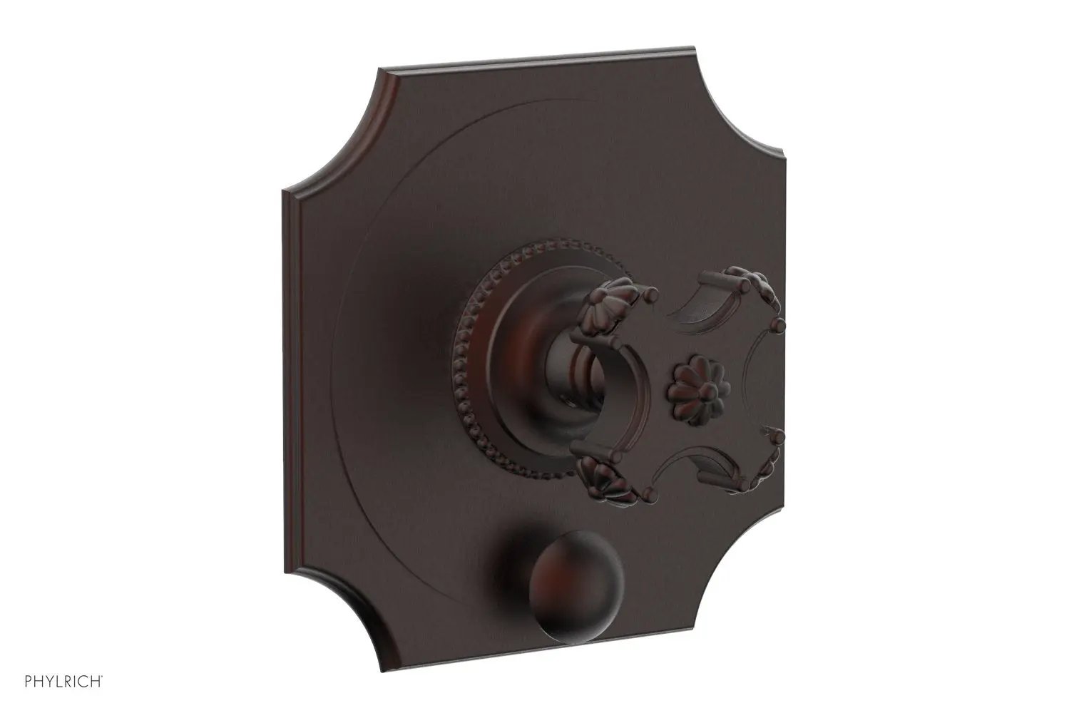 Phylrich MARVELLE Pressure Balance Shower Plate with Diverter and Handle Trim Set by Phylrich