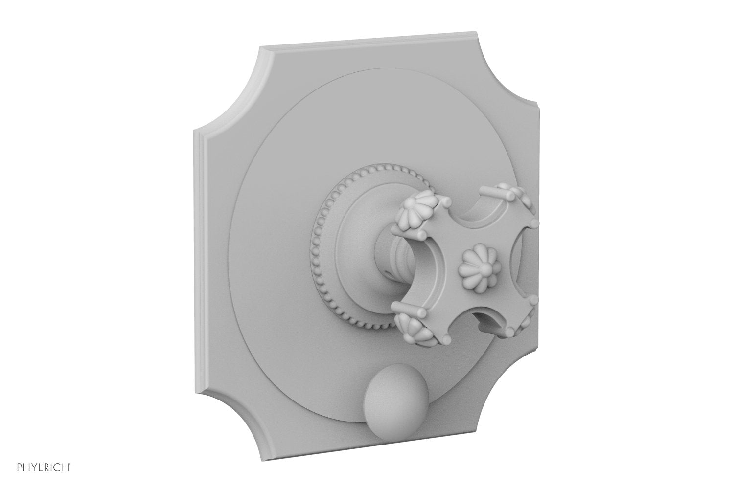 Phylrich MARVELLE Pressure Balance Shower Plate with Diverter and Handle Trim Set