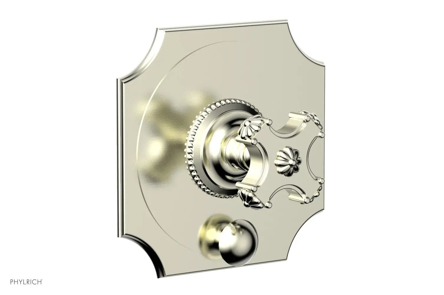 Phylrich MARVELLE Pressure Balance Shower Plate with Diverter and Handle Trim Set by Phylrich