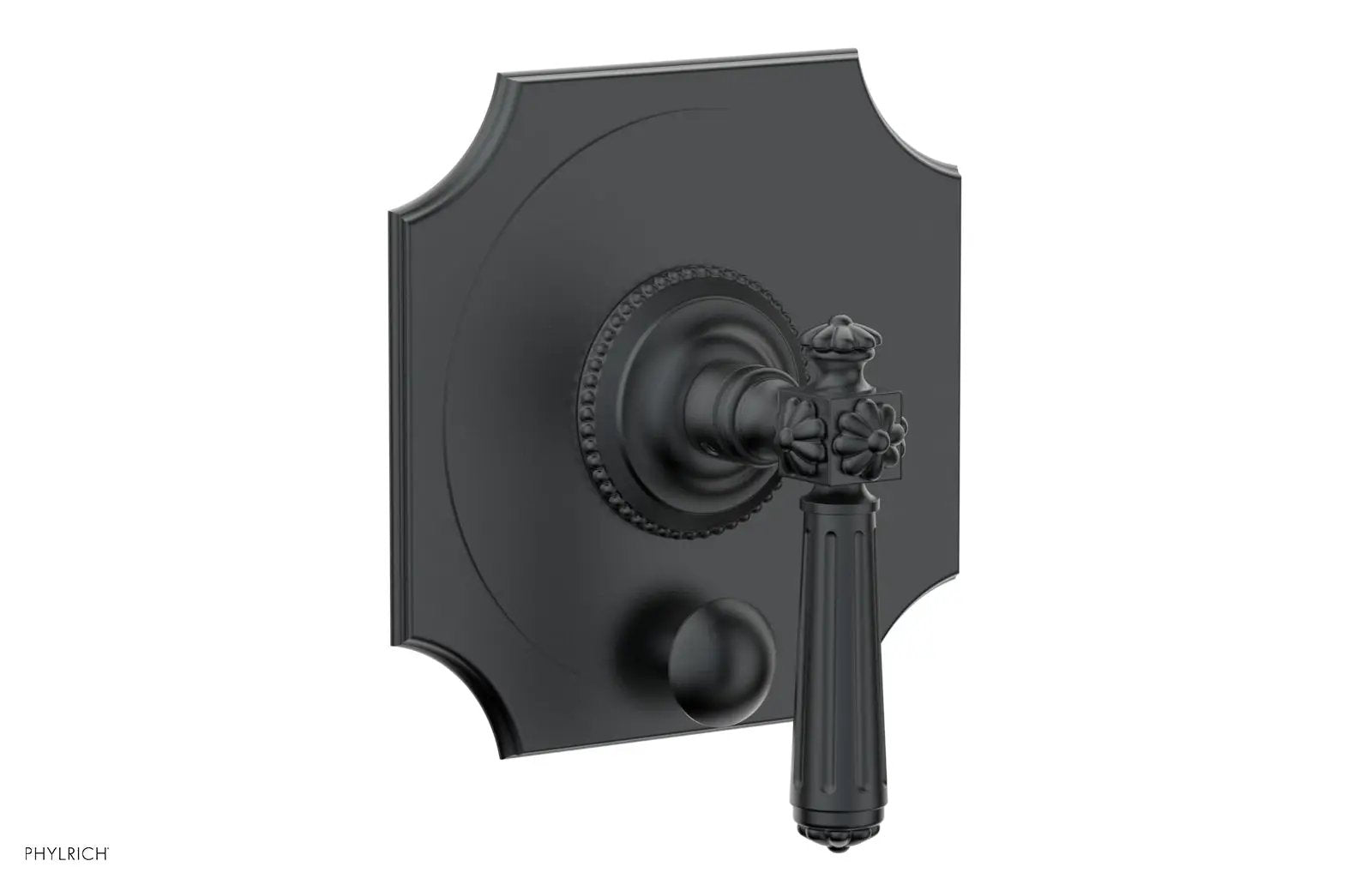 Phylrich MARVELLE Pressure Balance Shower Plate with Diverter and Handle Trim Set by Phylrich