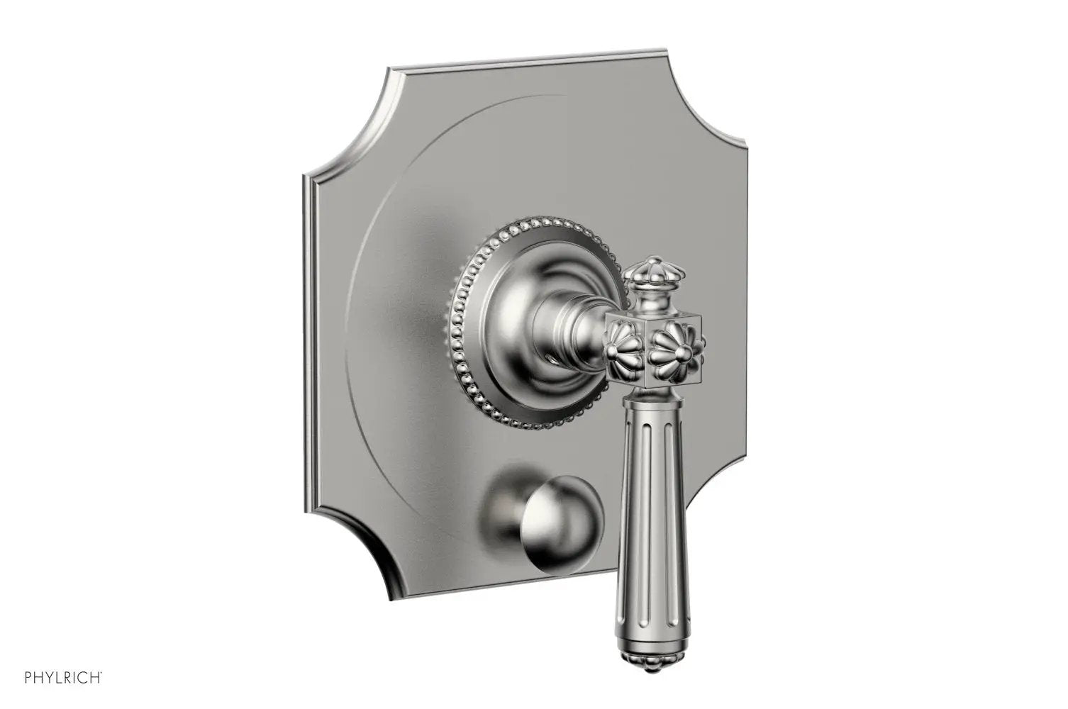 Phylrich MARVELLE Pressure Balance Shower Plate with Diverter and Handle Trim Set by Phylrich