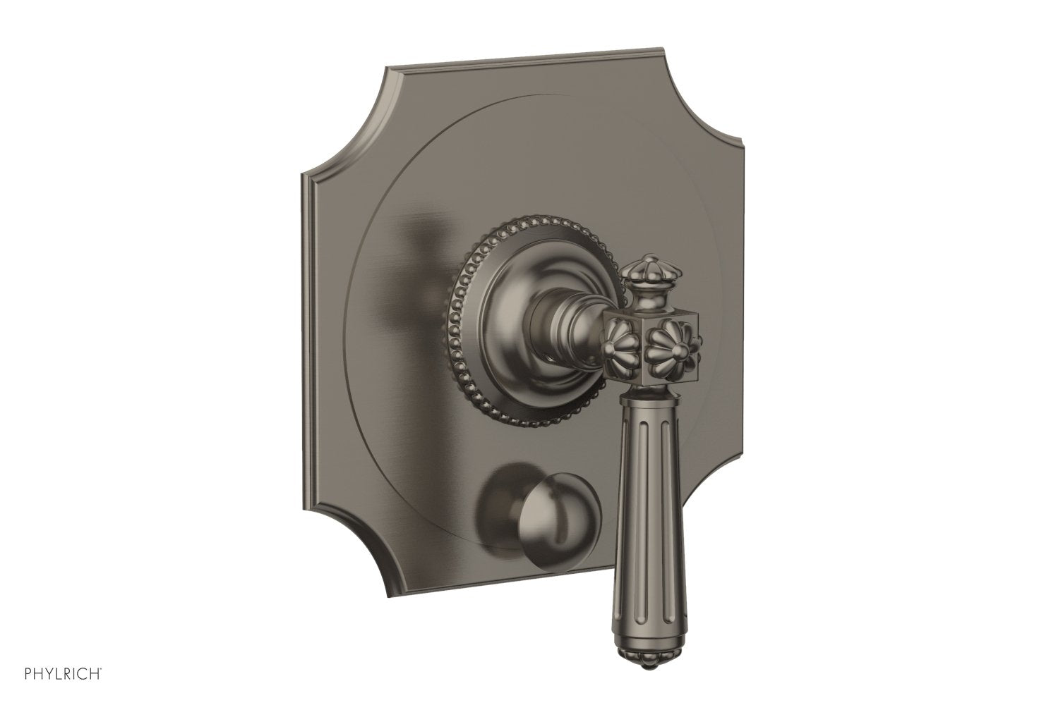 Phylrich MARVELLE Pressure Balance Shower Plate with Diverter and Handle Trim Set