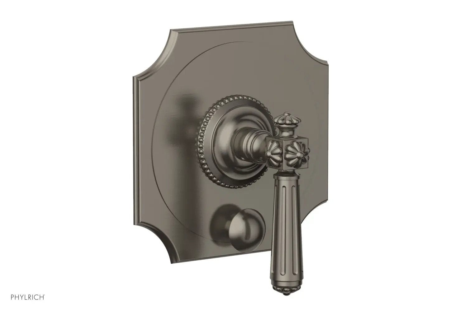 Phylrich MARVELLE Pressure Balance Shower Plate with Diverter and Handle Trim Set by Phylrich