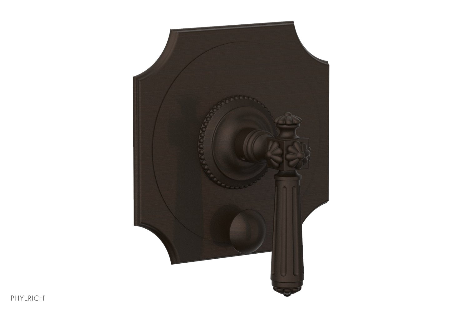 Phylrich MARVELLE Pressure Balance Shower Plate with Diverter and Handle Trim Set