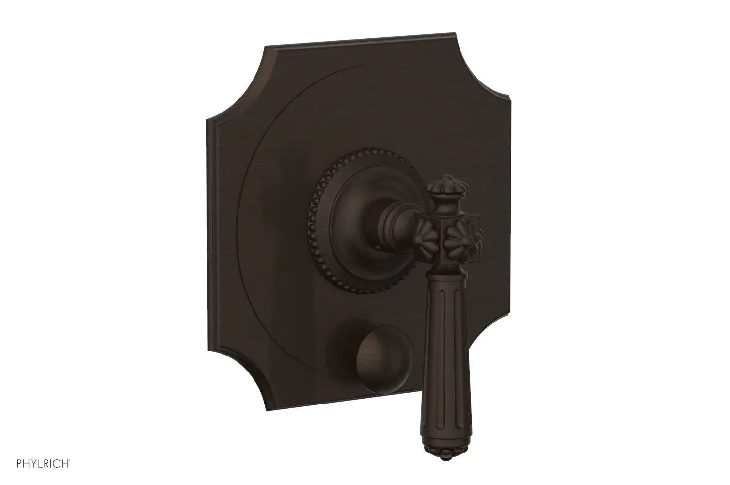 Phylrich MARVELLE Pressure Balance Shower Plate with Diverter and Handle Trim Set by Phylrich