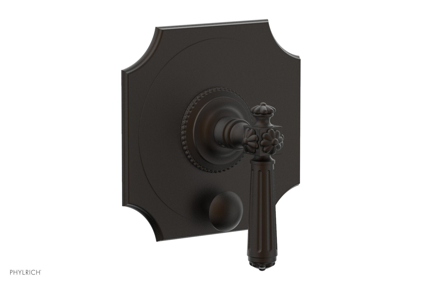 Phylrich MARVELLE Pressure Balance Shower Plate with Diverter and Handle Trim Set