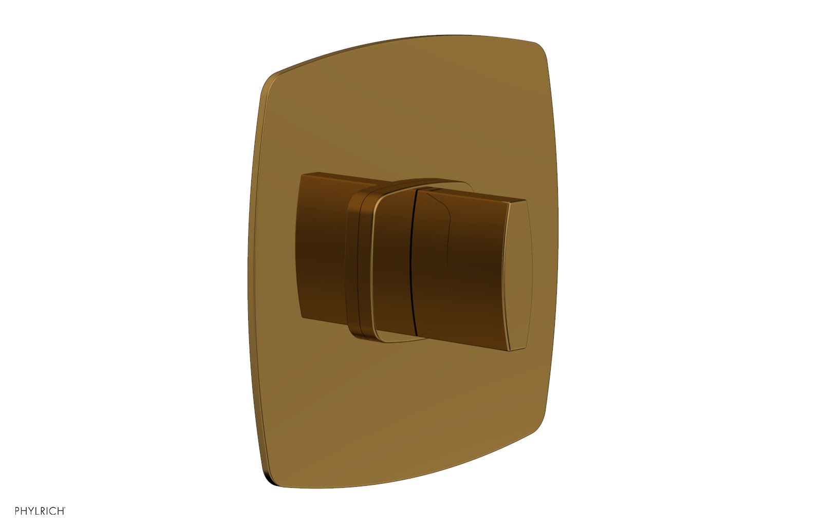 Phylrich RADI 3/4" Thermostatic Shower Trim, Blade Handle