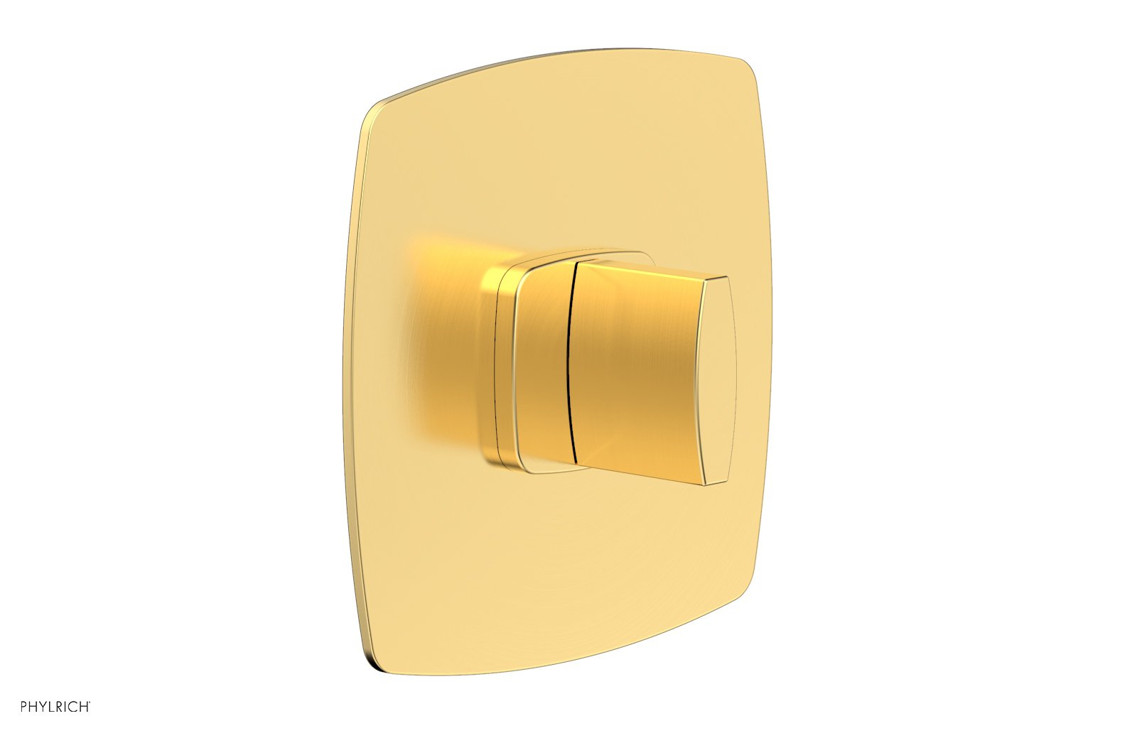 Phylrich RADI 1/2" Thermostatic Shower Trim, Blade Handle