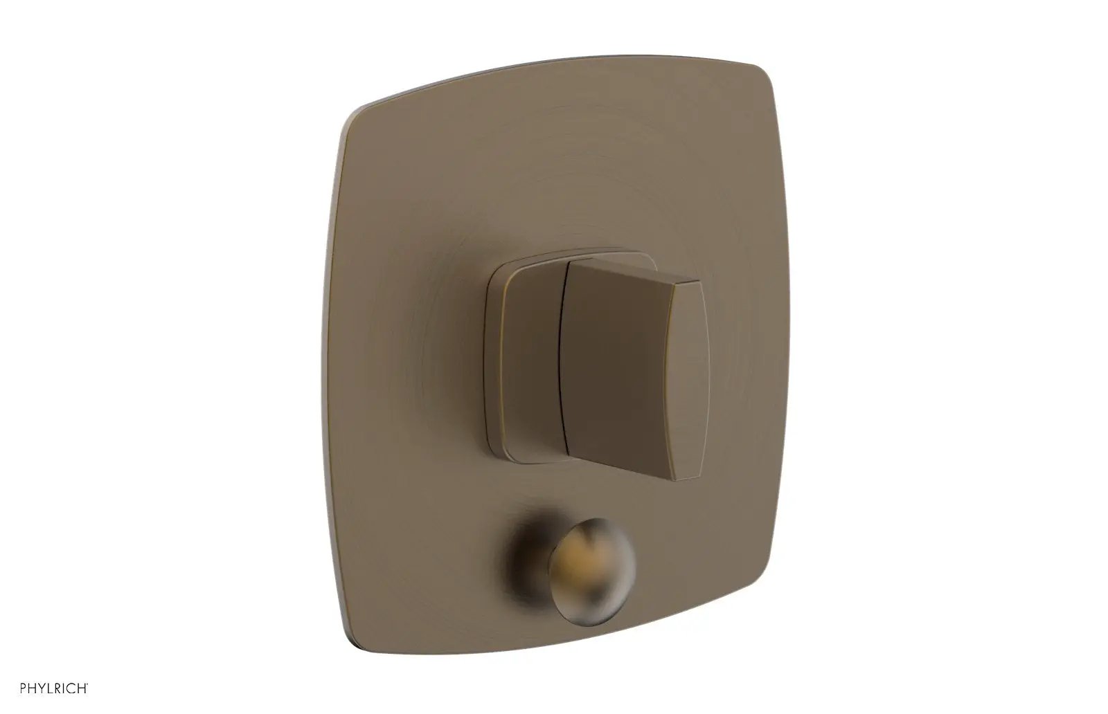 Phylrich RADI Pressure Balance Shower Plate with Diverter and Handle Trim Set by Phylrich