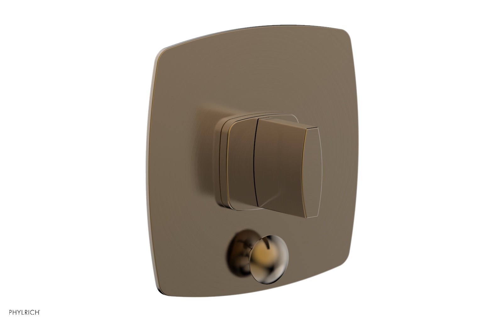 Phylrich RADI Pressure Balance Shower Plate with Diverter and Handle Trim Set