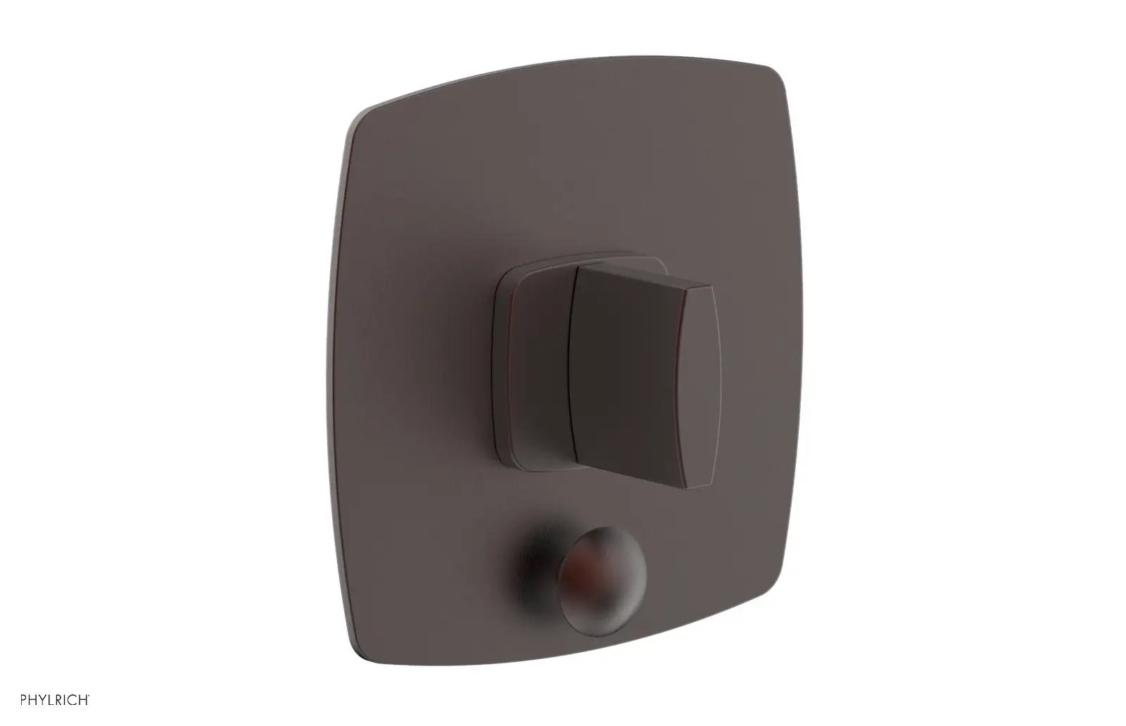 Phylrich RADI Pressure Balance Shower Plate with Diverter and Handle Trim Set by Phylrich