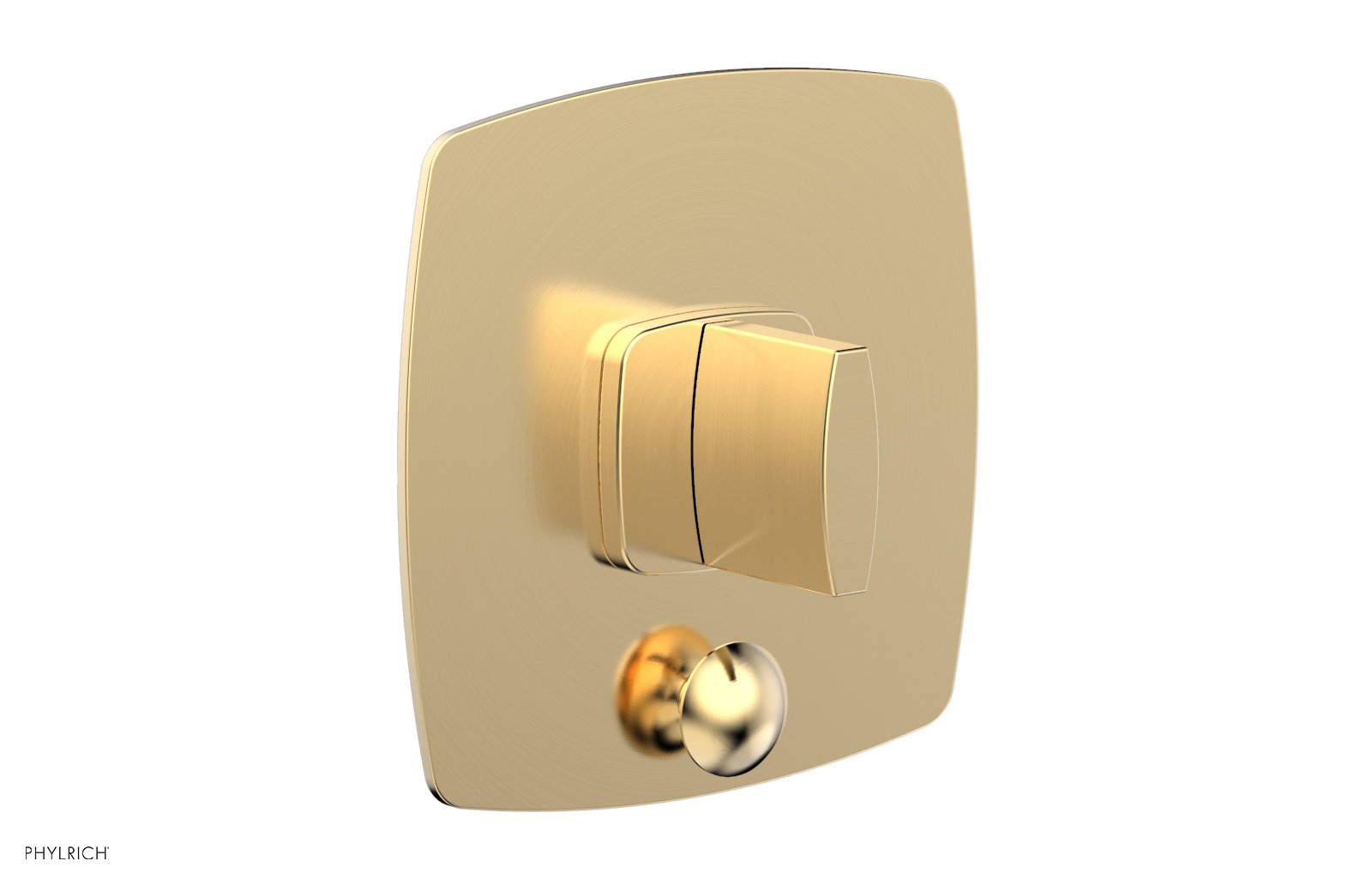 Phylrich RADI Pressure Balance Shower Plate with Diverter and Handle Trim Set by Phylrich