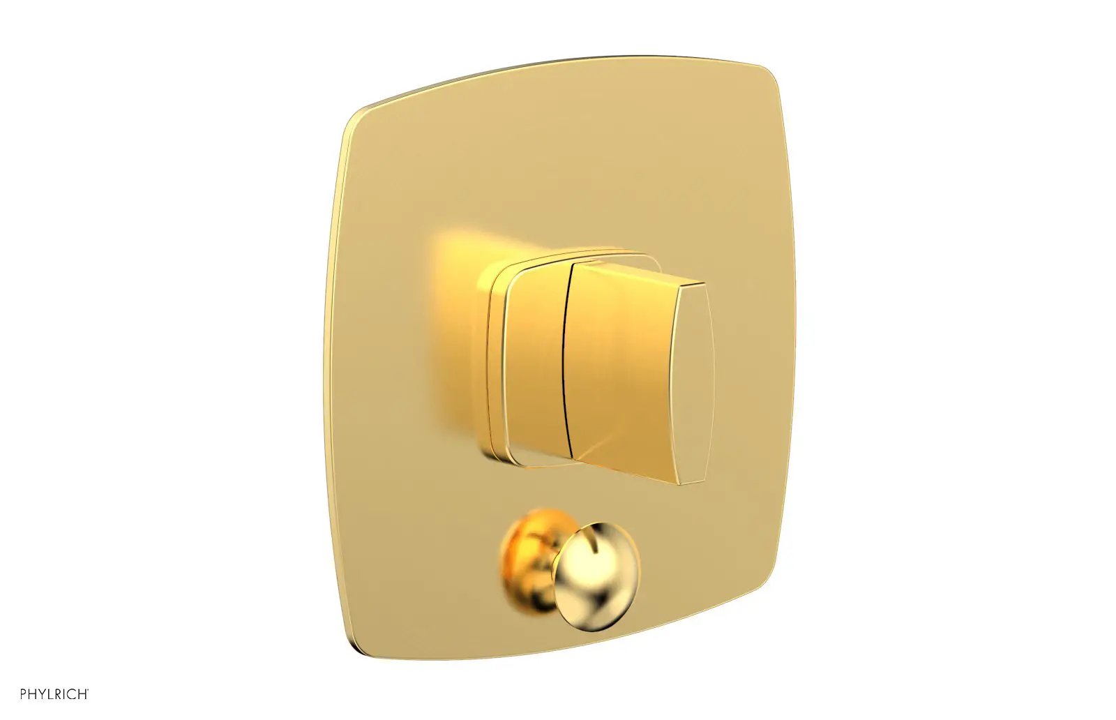 Phylrich RADI Pressure Balance Shower Plate with Diverter and Handle Trim Set by Phylrich