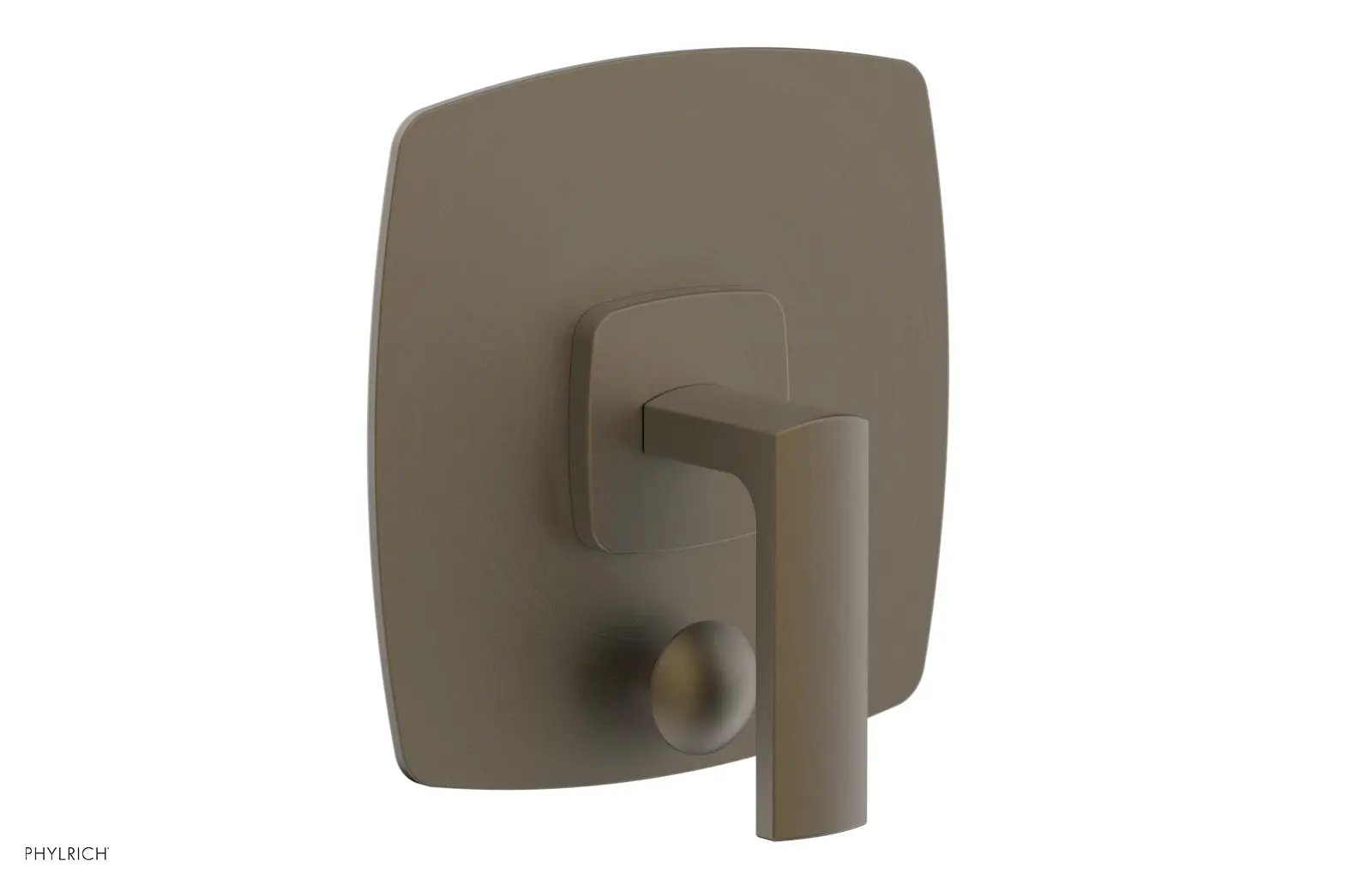 Phylrich RADI Pressure Balance Shower Plate with Diverter and Handle Trim Set by Phylrich