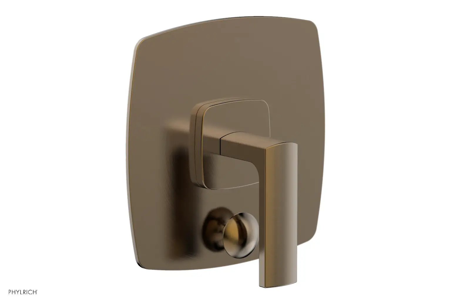 Phylrich RADI Pressure Balance Shower Plate with Diverter and Handle Trim Set by Phylrich